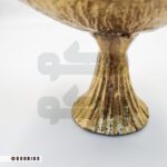 نمای نزدیک پایه ظرف آجیل خوری مدل اوشن طلایی