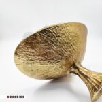 نمای پشت ظرف آجیل خوری مدل اوشن طلایی