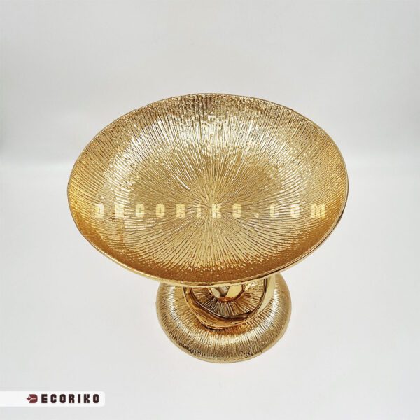 نمای بالای میوه خوری مدل پایه پیچ شیاری