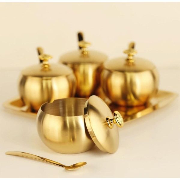 اردو خوری چهار خانه طلایی براق آسا با درب باز