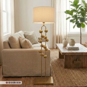 خرید آباژور استیل توپی لوکس مناسب جهیزیه و دکوراسیون پذیرایی