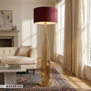 قیمت آباژور بلند استیل شیک برای جهیزیه و دکوراسیون منزل