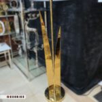 عکس آباژور سالنی استیل طلایی داخل مغازه