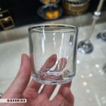 لیوان جاشمعی دیوارکوب استیل